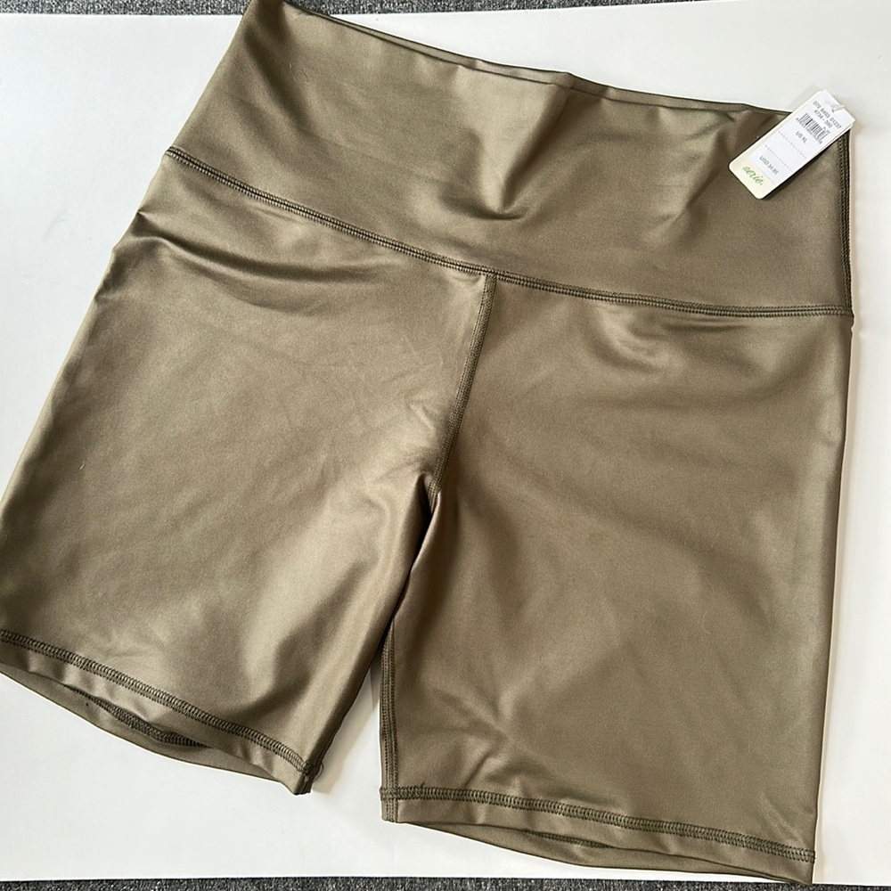 Aerie Shine Bike Shorts